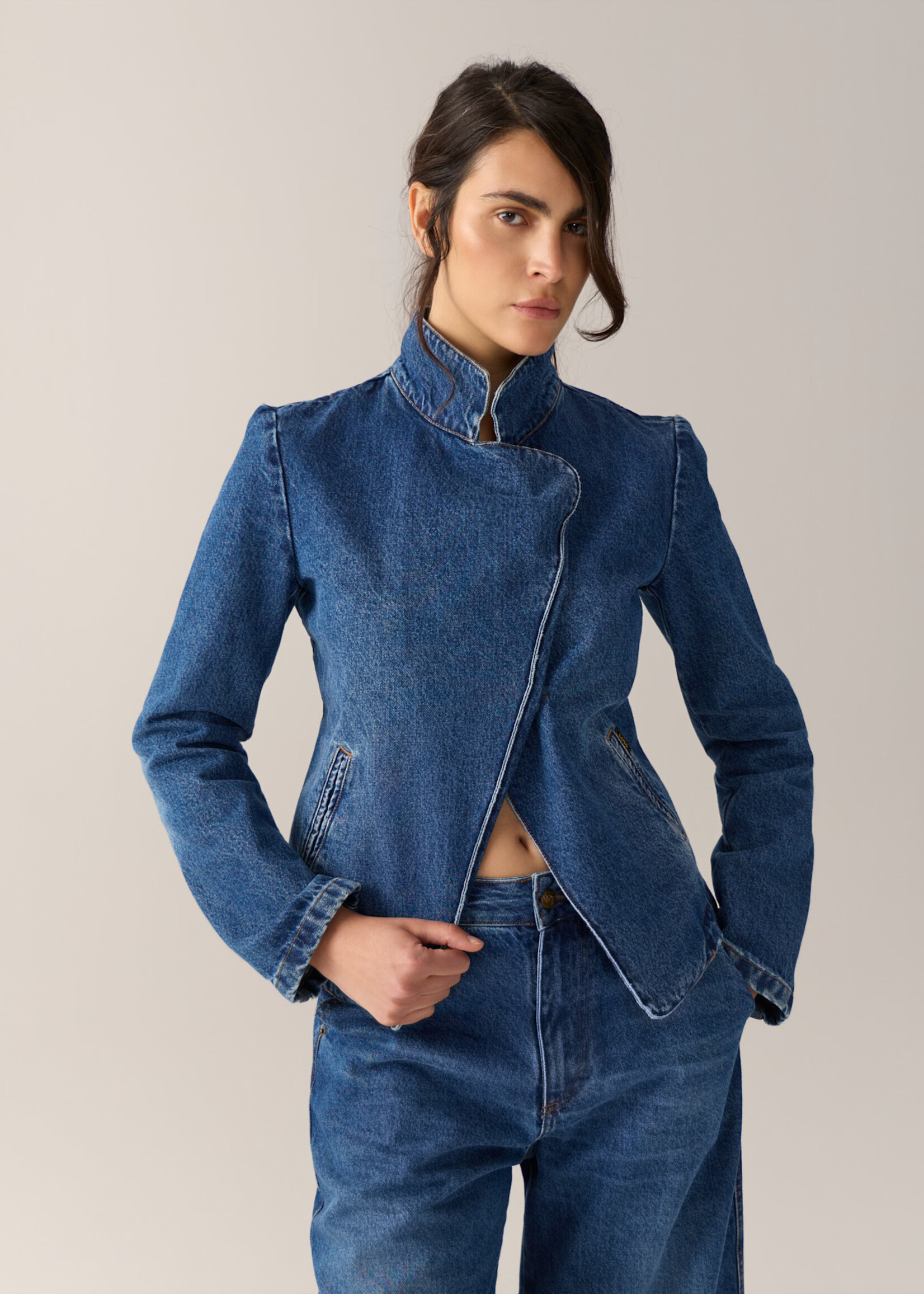 Lois Rea jeans silver stone