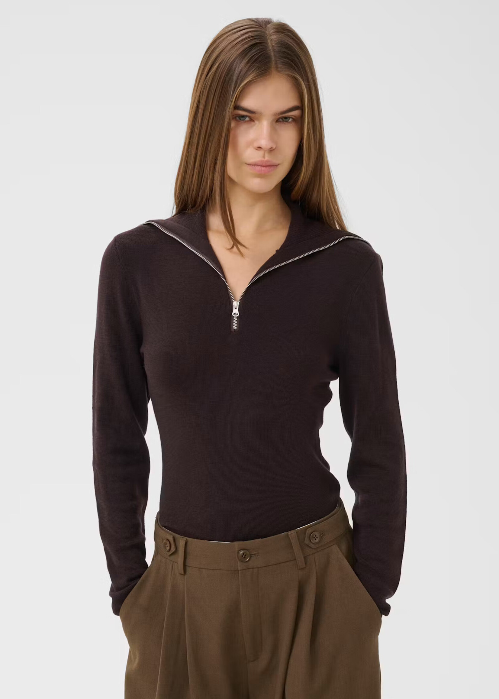 Gestuz Rosalie pull ganache
