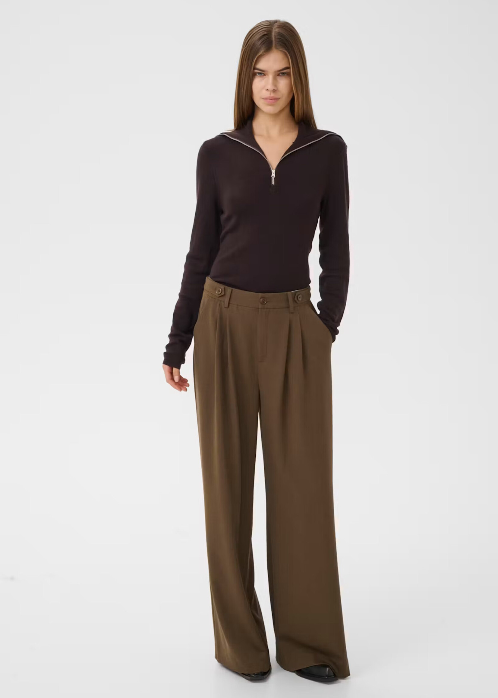 Gestuz Rosalie pull ganache