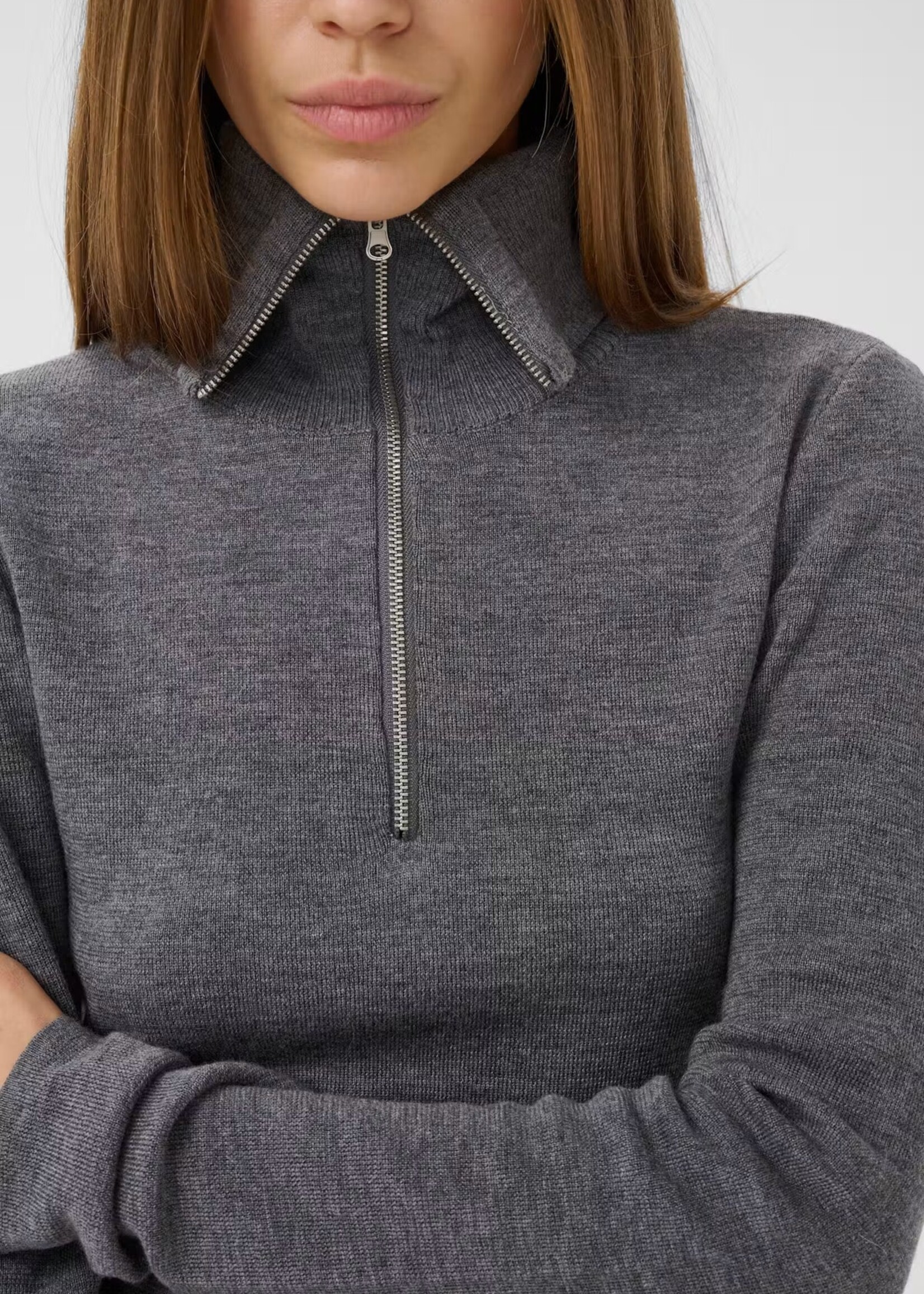 Gestuz Rosalie pull med grey