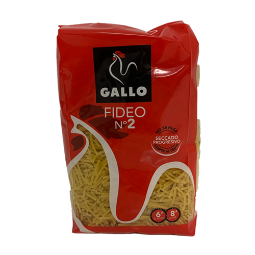 Gallo Nudeln Gallo Fideo Nº2 500g Gallo Nudeln Gallo Fideo Nº2 500g