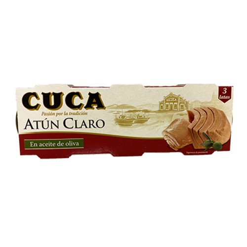 Cuca Cuca Atún en Aceite de Oliva (3x 48g) Cuca Cuca Atún en Aceite de Oliva (3x 48g)
