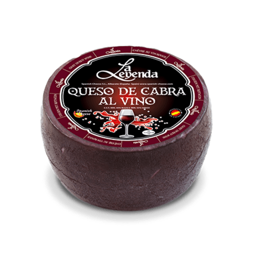 La Leyenda Ziegenkäse mit Wein 1kg La Leyenda Ziegenkäse mit Wein 1kg