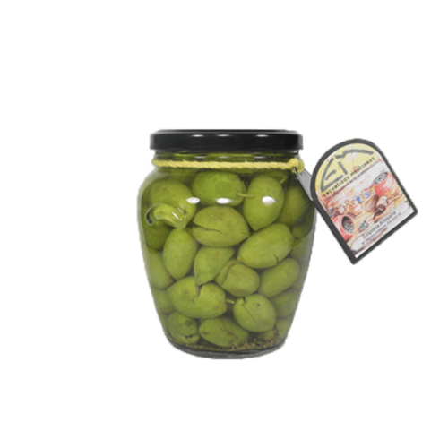Encurtidos Murcianos Aceituna Ciezana con Hinojo 330g Encurtidos Murcianos Aceituna Ciezana con Hinojo 330g
