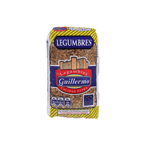 Legumbres Guillermo Linsen "Lenteja Castellana" 1kg Legumbres Guillermo Linsen "Lenteja Castellana" 1kg