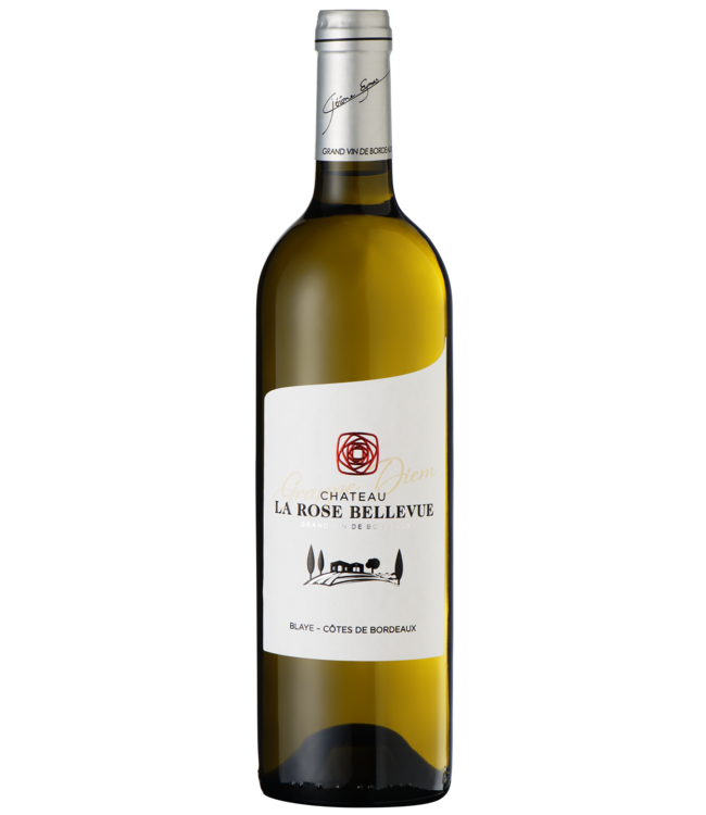 Château La Rose Bellevue Grappe Diem Blanc Blaye Côtes de Bordeaux AOC 2023
