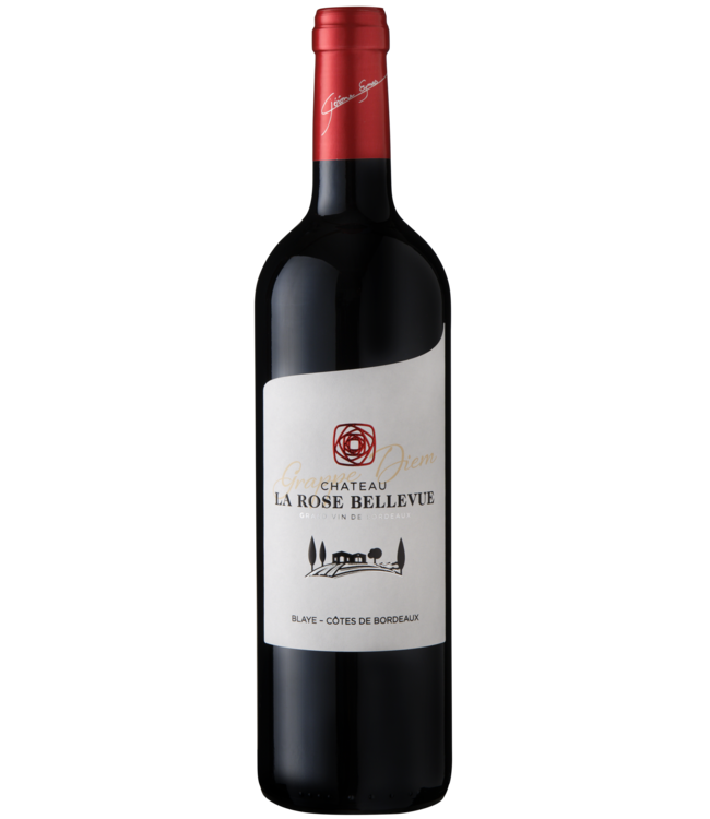 Château La Rose Bellevue Grappe Diem Blaye Côtes de Bordeaux AOC 2023