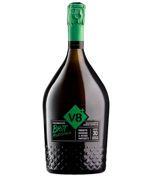 V8+ Vineyards Carlo Prosecco Brut Millesime DOC 2025 Magnum