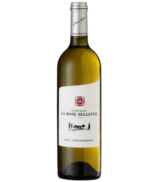 Château La Rose Bellevue Grappe Diem Blanc Blaye Côtes de Bordeaux AOC 2025