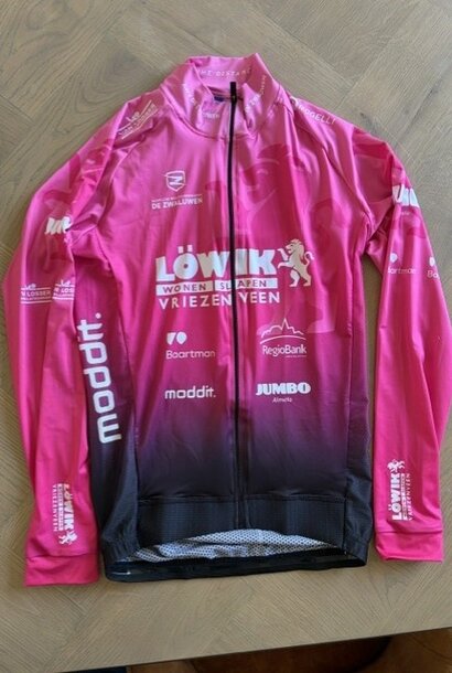 Wielershirt lange mouwen