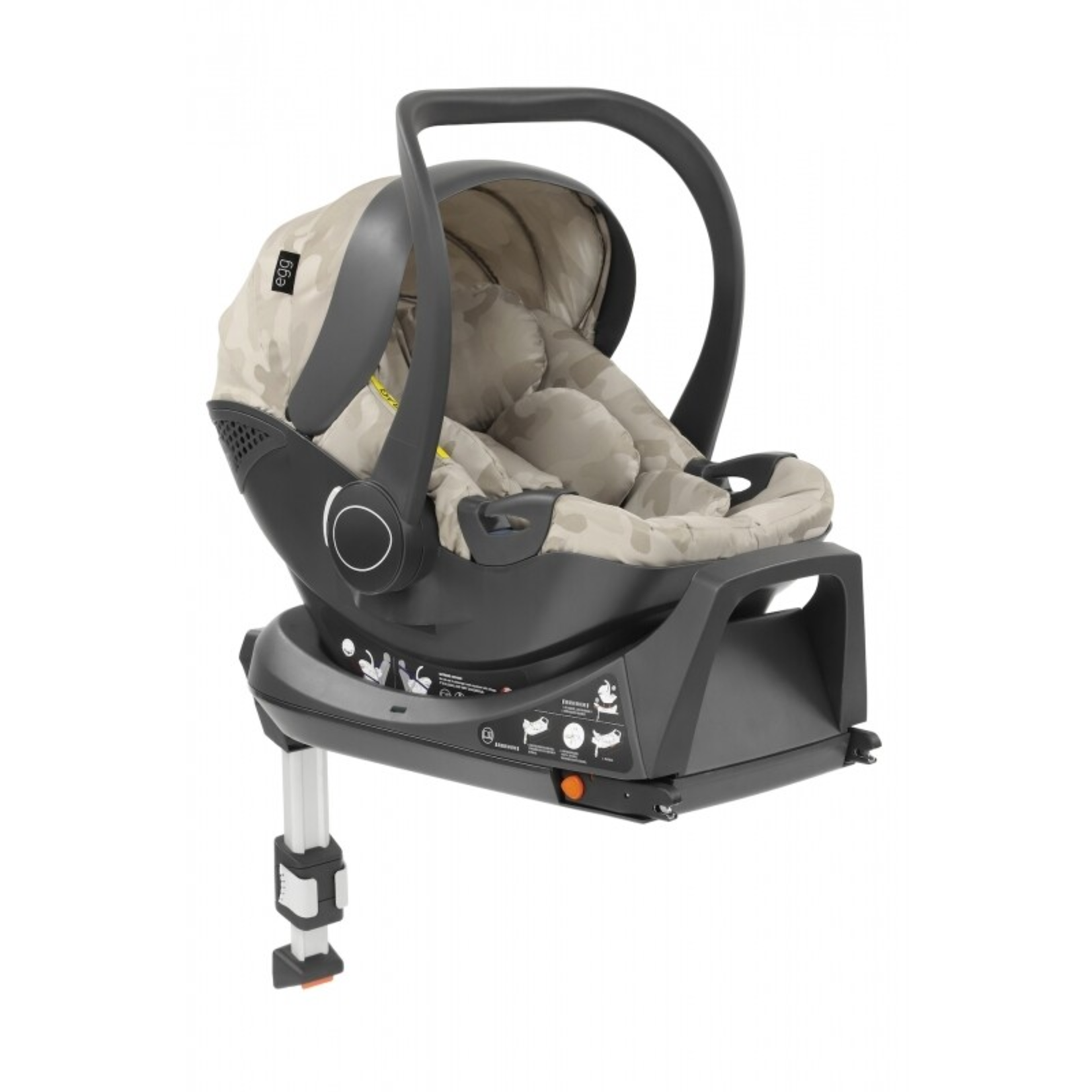 EGG SHELL INFANT CAR SEAT ISOFIX BASE 