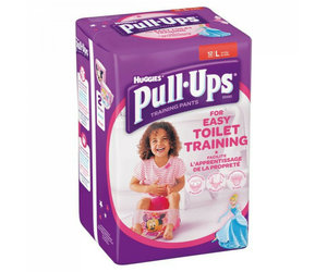 HUGGIES PULL UPS TRAINING PANTS GIRLS 
