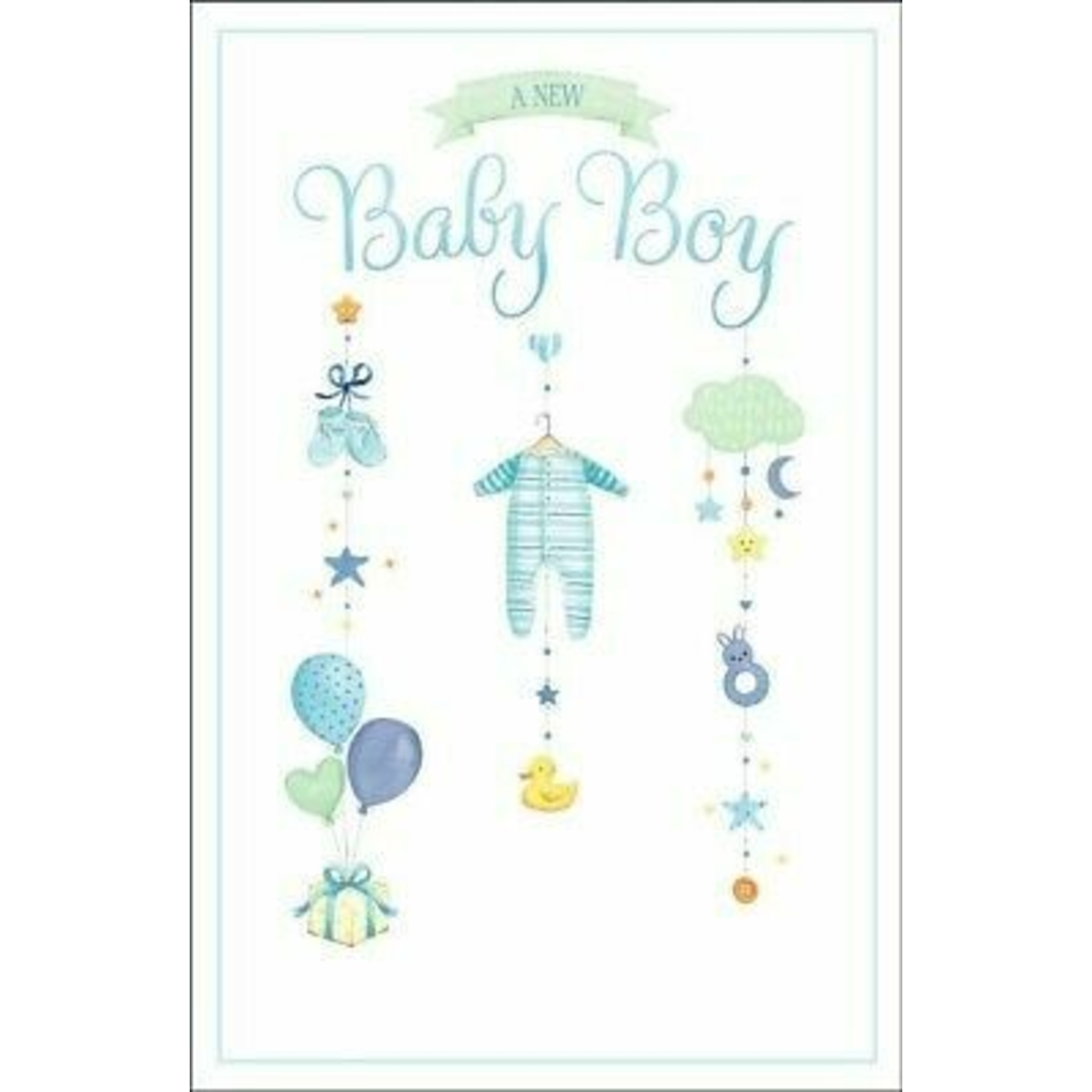CARD- A NEW  BABY BOY