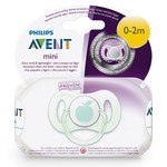 AVENT AVENT MINI SOOTHER SINGLE PACK 0-2M