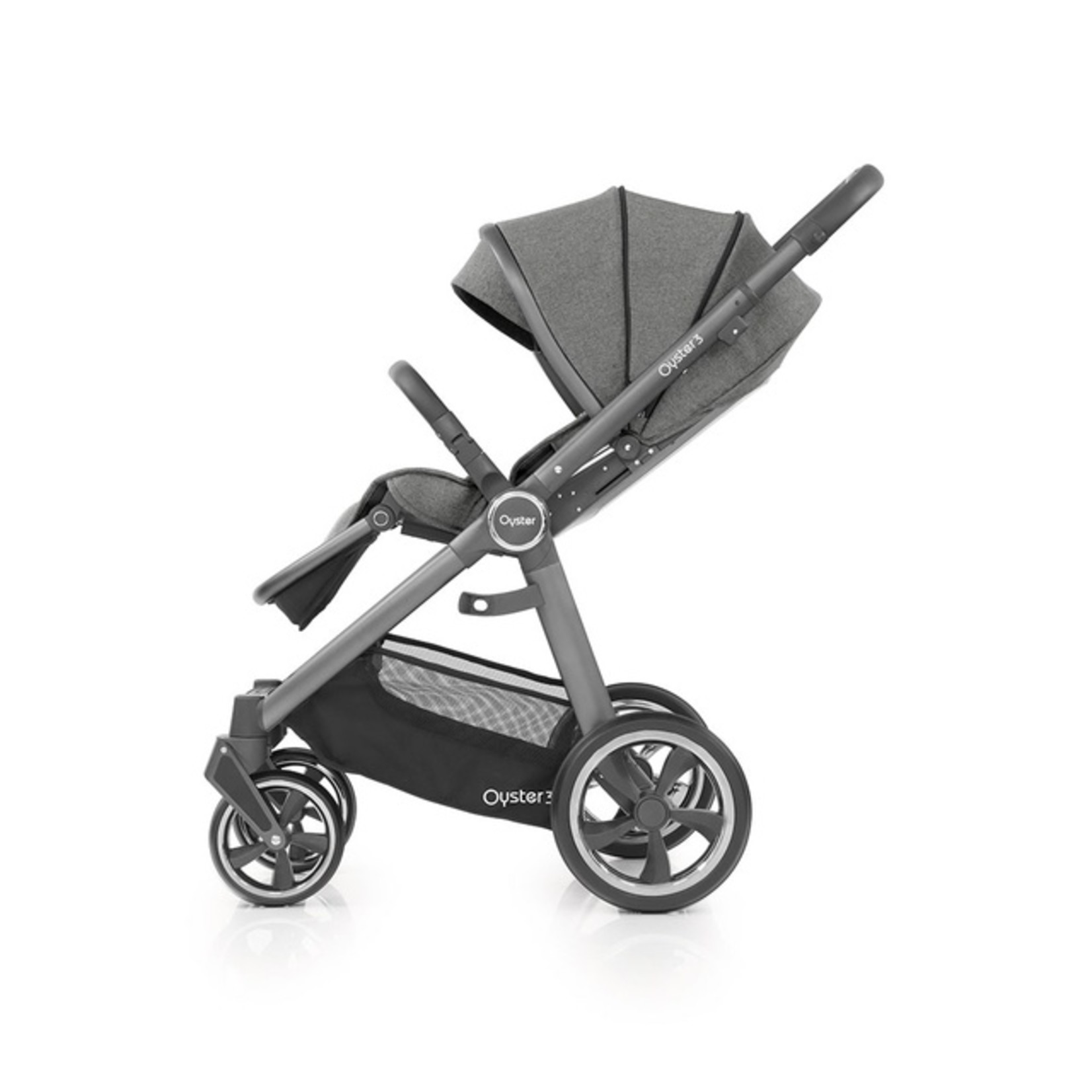 oyster grey pram