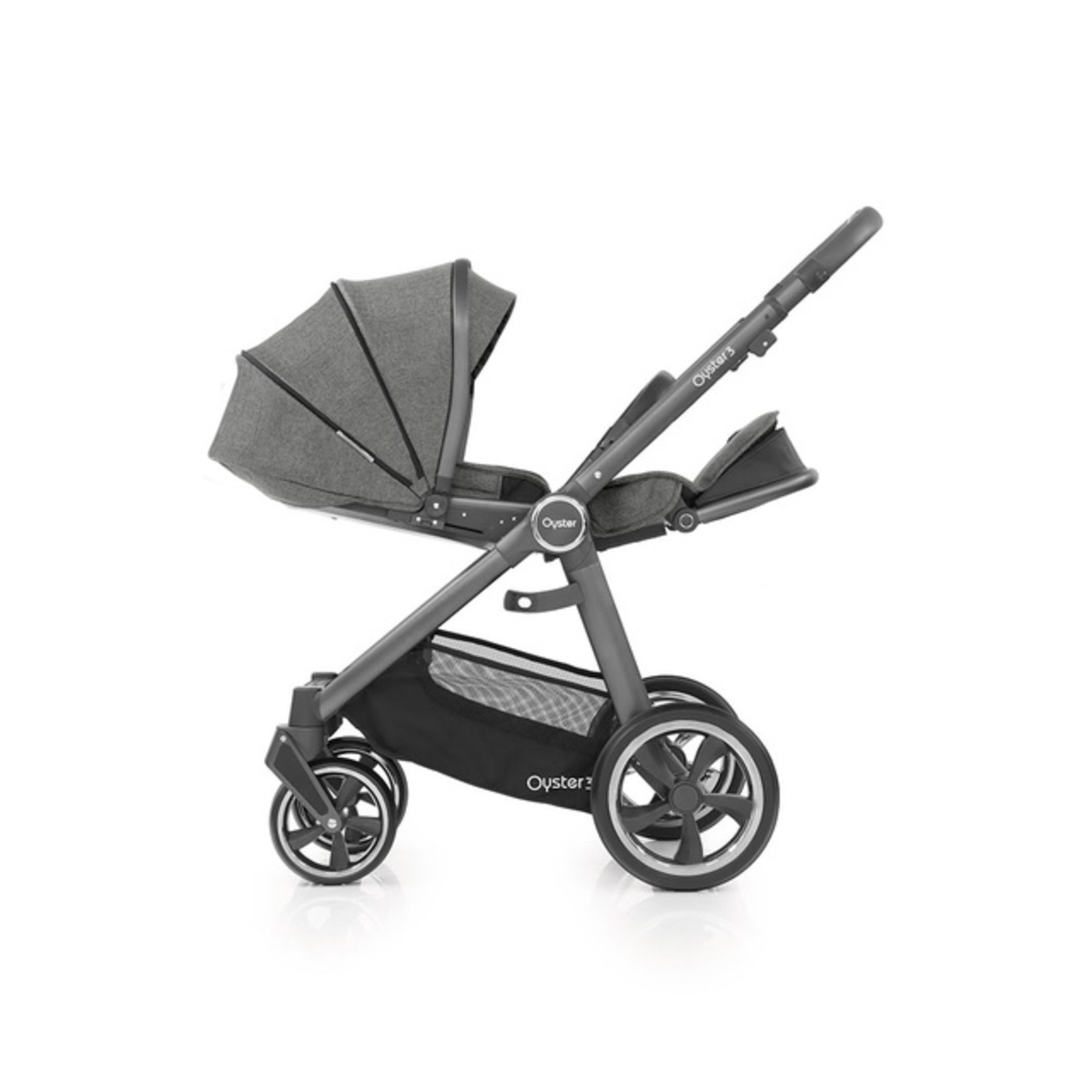 oyster grey pram