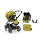 OYSTER BABYSTYLE OYSTER 3 ( 2 IN 1 ) INFANT CARSEAT TRAVEL SYSTEM  - MUSTARD