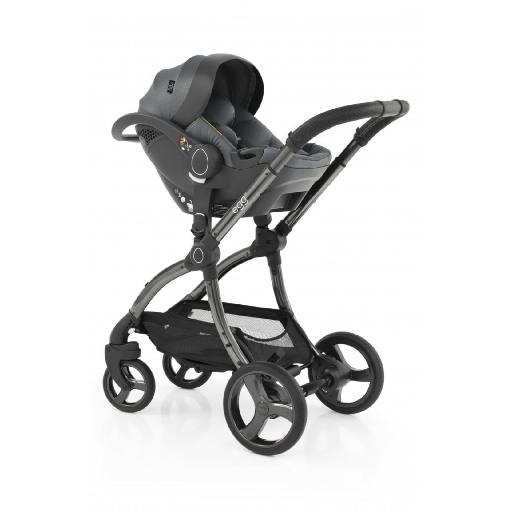 EGG EGG 2 ( 2 IN 1 ) INFANT CARSEAT TRAVEL SYSTEM - JURASSIC GREY (SPECIAL EDITION)