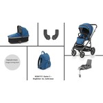 OYSTER BABYSTYLE OYSTER 3 COMPLETE 3 IN 1 TRAVEL SYSTEM inc. ISOFIX KINGFISHER