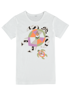 SIS by Spijkers en Spijkers t-shirt met schildpad print