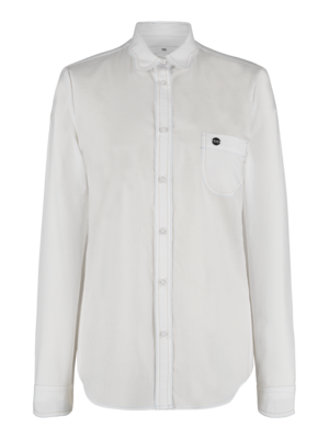 SIS by Spijkers en Spijkers White blouse with cloud collar