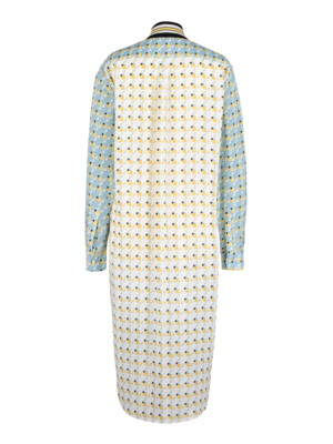 SIS by Spijkers en Spijkers jurk met print en lange mouw