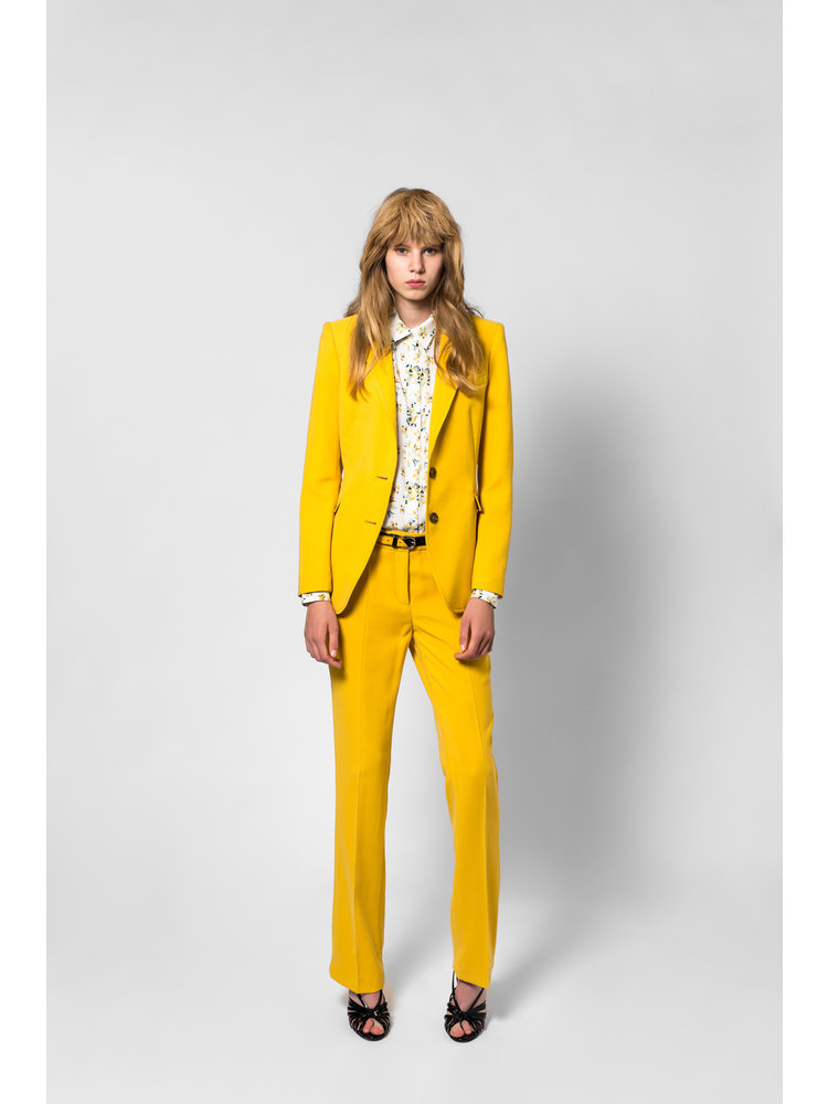 SIS by Spijkers en Spijkers Long waisted yellow jacket