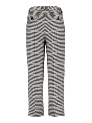 SIS by Spijkers en Spijkers checkered pleated trousers