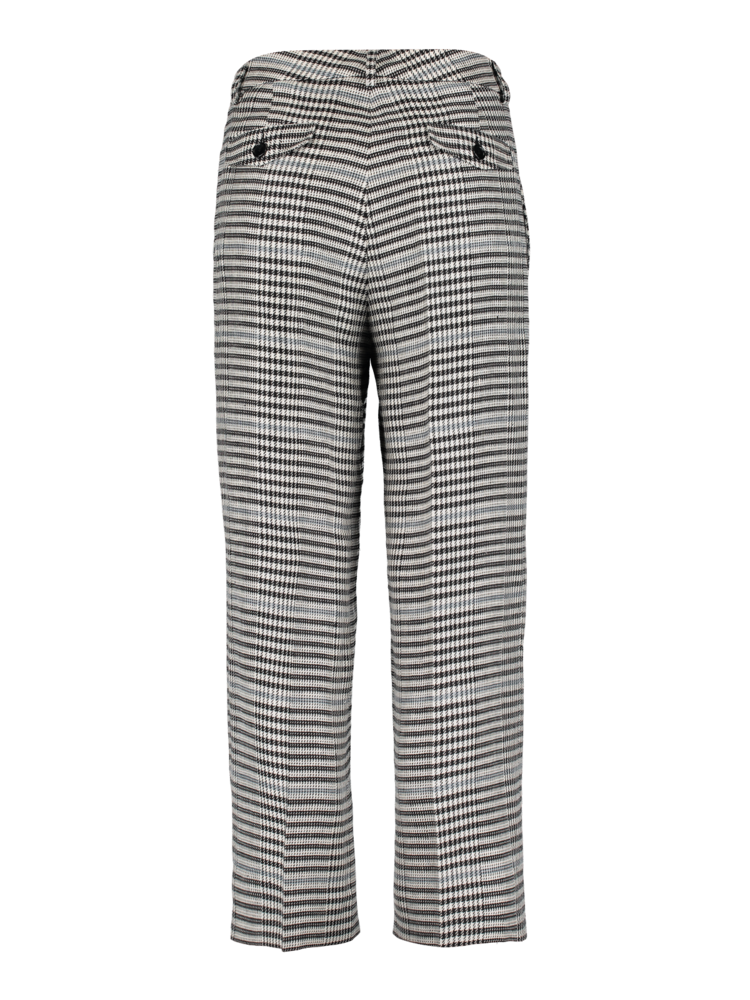 SIS by Spijkers en Spijkers checkered pleated trousers