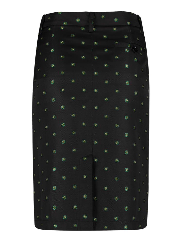 SIS by Spijkers en Spijkers Pencil skirt with woven flower