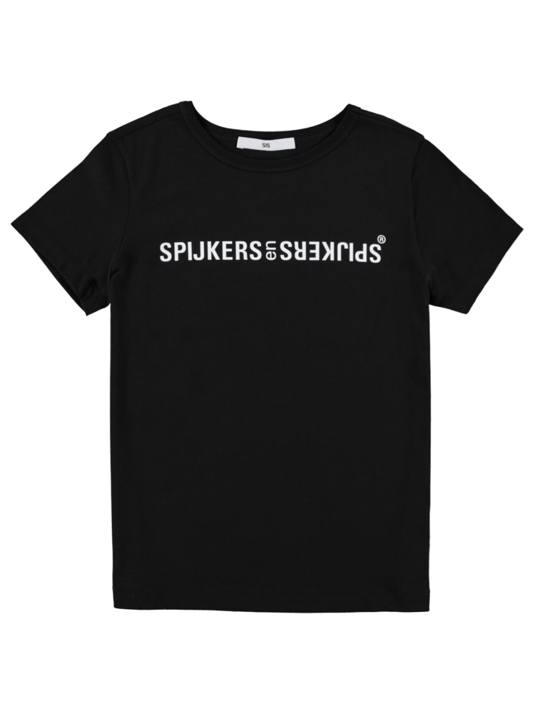 SIS by Spijkers en Spijkers black t-shirt with logo