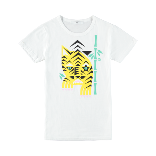 tiger t-shirt white tiger t-shirt white