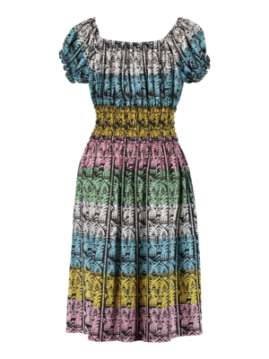 summer dress with smocking