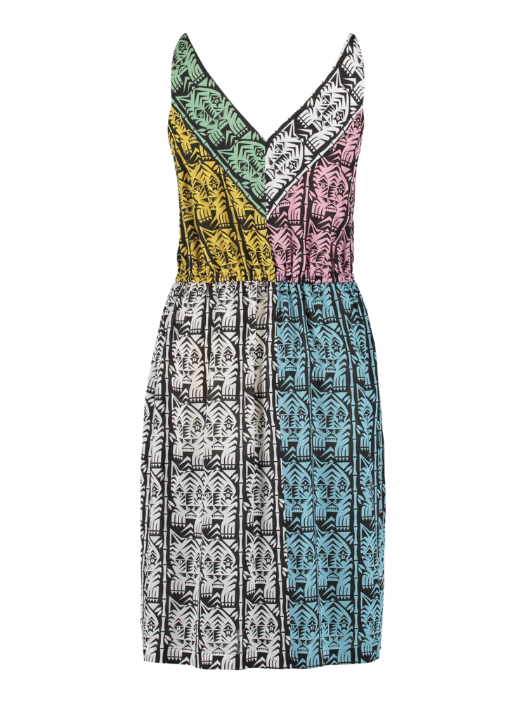 summer dress with print