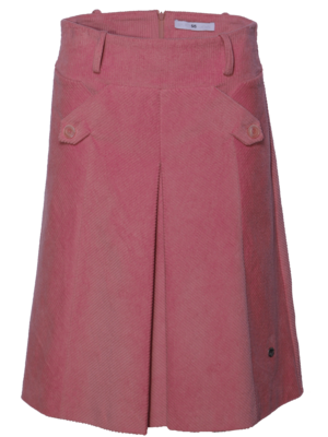 SIS by Spijkers en Spijkers Ribcord skirt with rose colour