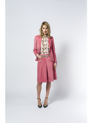 SIS by Spijkers en Spijkers Ribcord rok in rose kleur