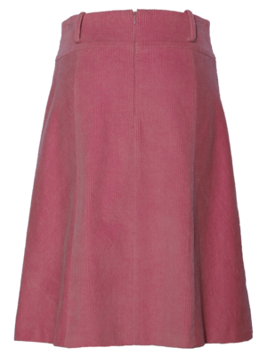 SIS by Spijkers en Spijkers Ribcord skirt with rose colour