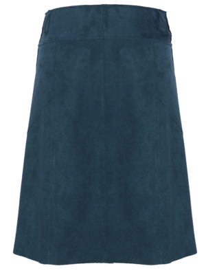 SIS by Spijkers en Spijkers Suede doorknoop rok groen