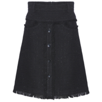 304 AE SHORT TWEED SKIRT