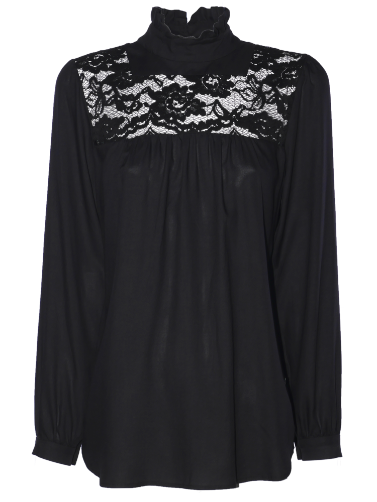 SIS by Spijkers en Spijkers boho blouse with lace detail