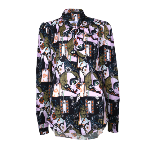 AW2021 117-I Bow Blouse AW2021 117-I Bow Blouse