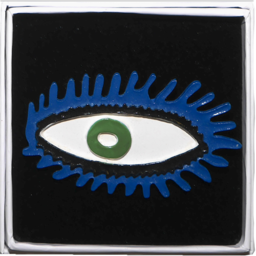 Brooch eye blue Brooch eye blue