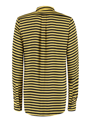 Blouse yellow black stripe