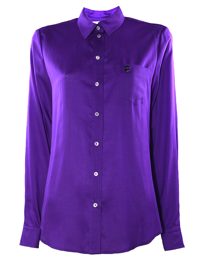 Elegante paarse blouse