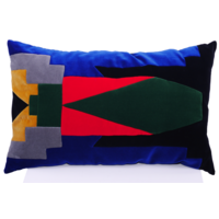 VELVET GRASHOPPER PILLOW