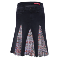 311-R CUSTOMIZED JEANS SKIRT