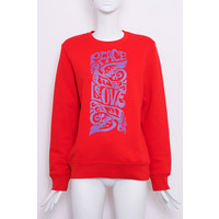LOVE BIRD SWEAT SHIRT RED