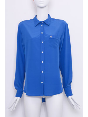 SIS by Spijkers en Spijkers Padded blouse blauw