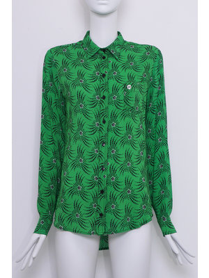 SIS by Spijkers en Spijkers Blouse with green shooting STAR print