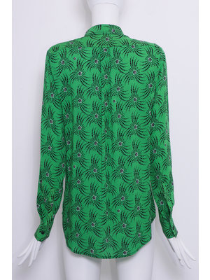 SIS by Spijkers en Spijkers Blouse with green shooting STAR print